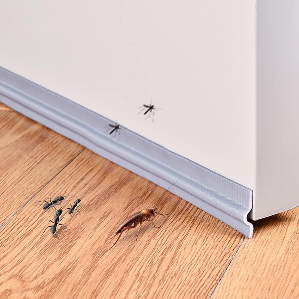 Tira de Sellado Acústico KAYLEINSTER 3m Gris para Ventanas y Puertas