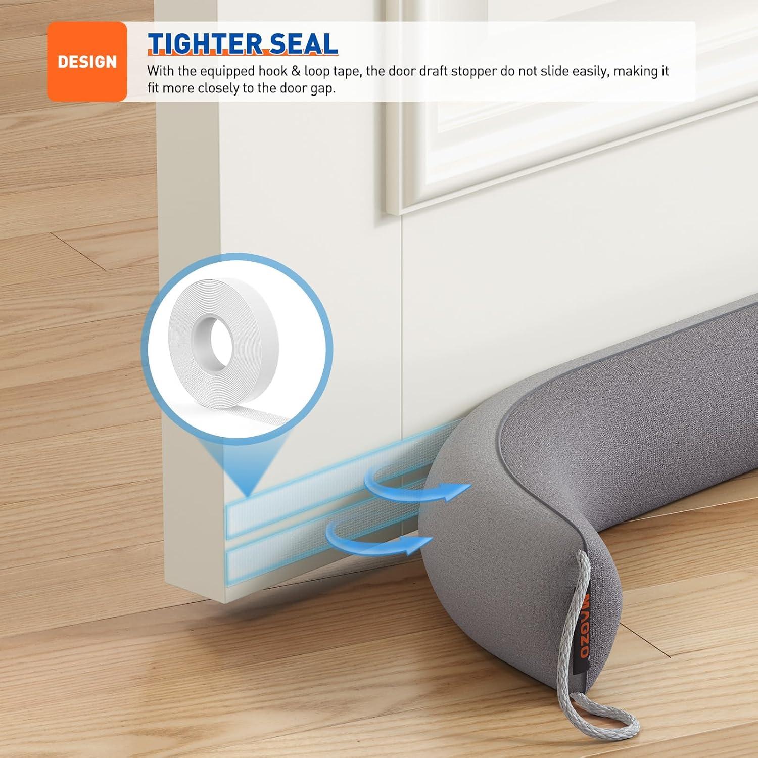 Detenedor de Corrientes de Aire MAGZO 121.92cm Gris Pesado