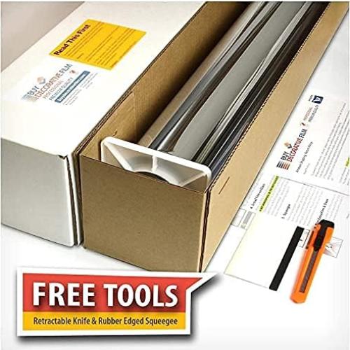 Película de Ventana Espejo BDF 60x15m Privacidad Diurna