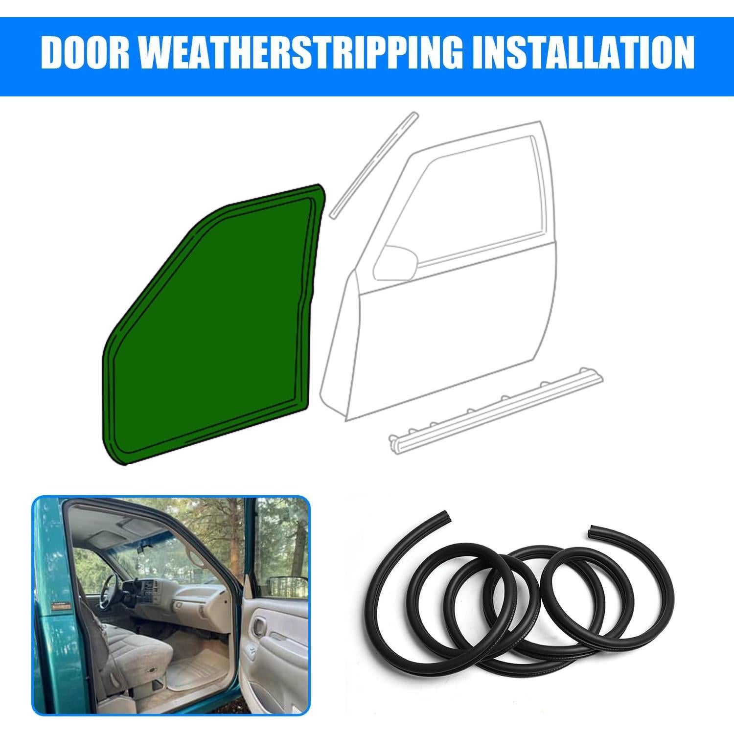 Juego de Sellos de Puerta Delantera KAVIUS 1AWSK00228 Compatible