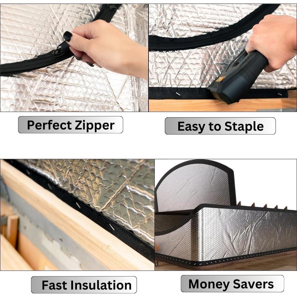 Cubierta de Aislamiento para Escaleras de Ático Panady RBT1 137x64 cm