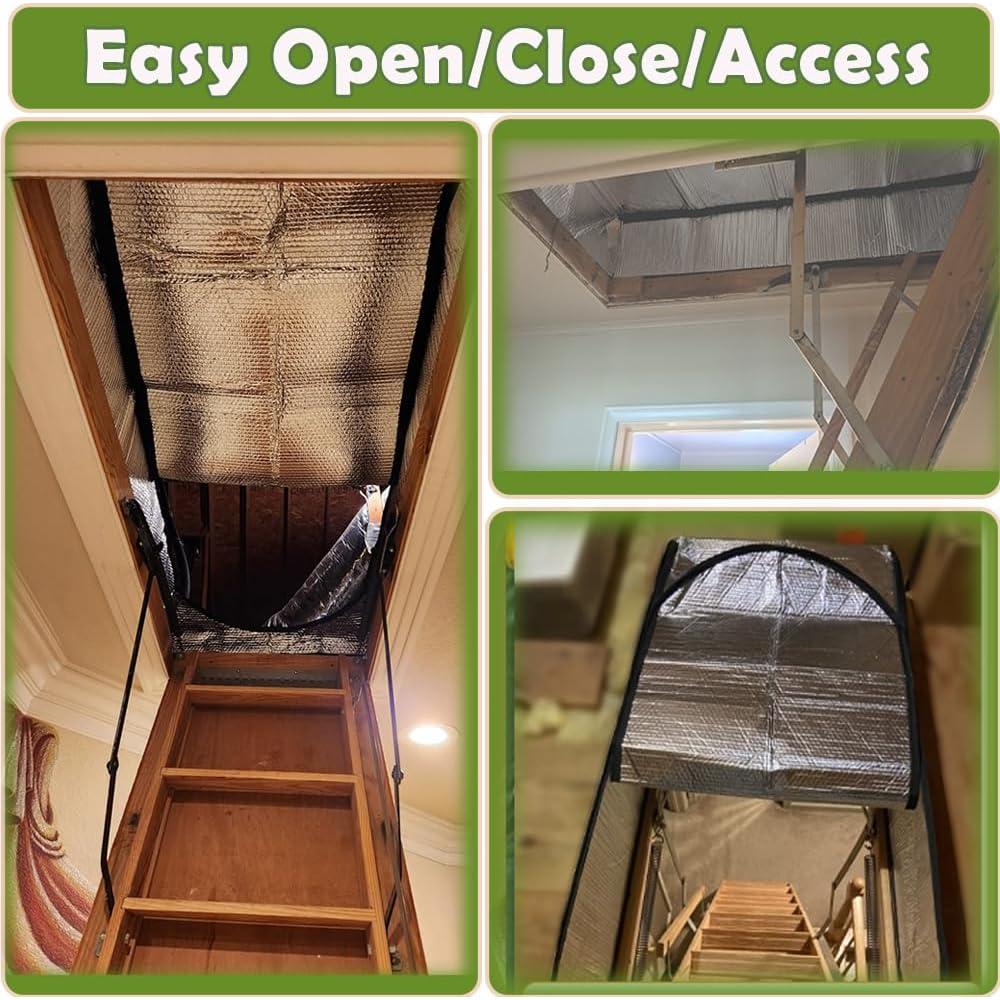 Cubierta de Aislamiento para Escaleras de Ático MRPAPA 137x64 cm