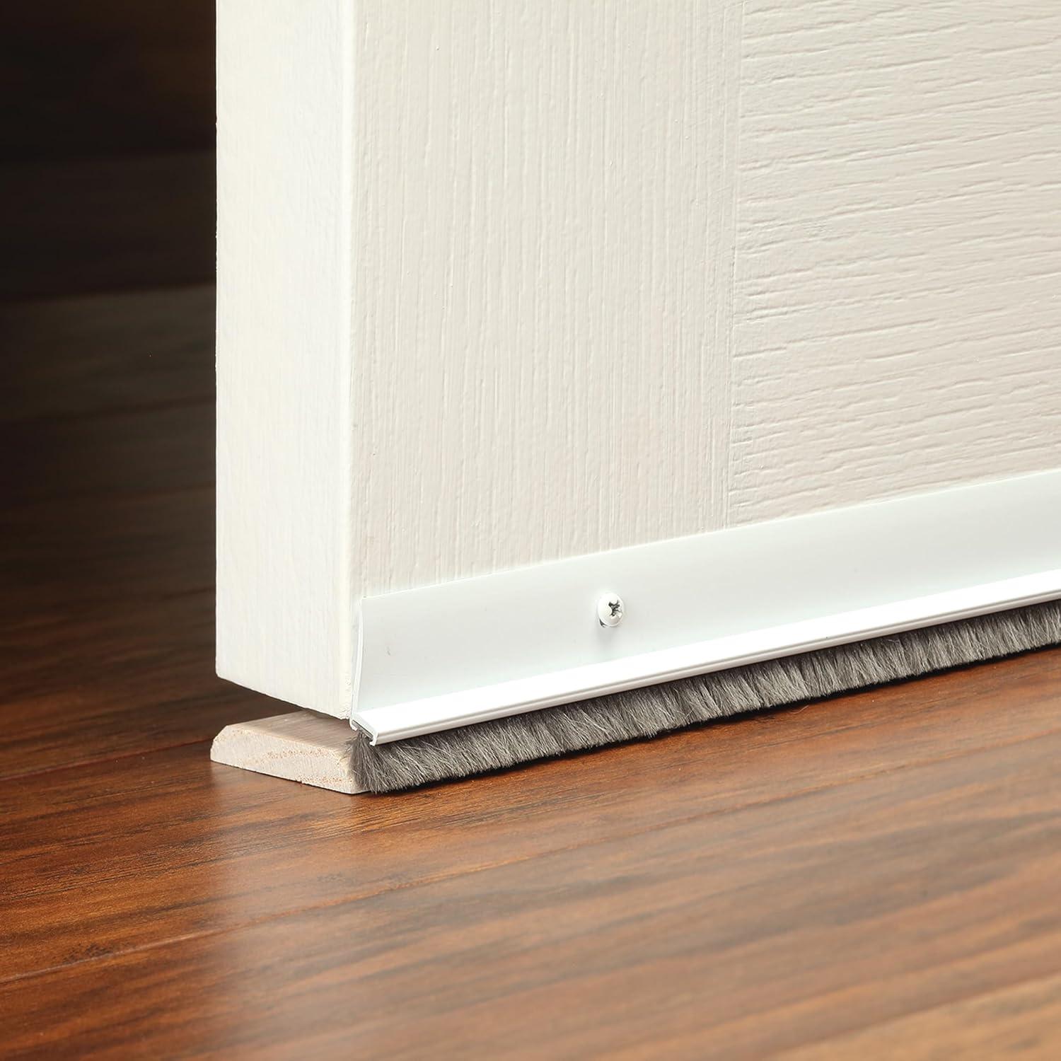 Barrera de Puerta de Vinilo M-D 91.44 cm Blanca con Sello