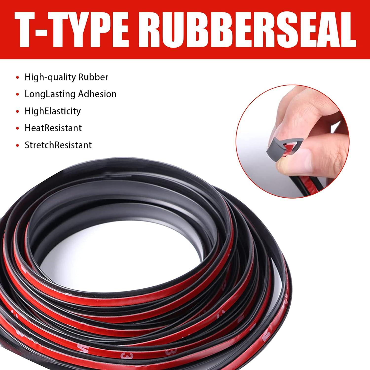 Sello de Goma para Parabrisas Miytsya 5.03M T- Tipo 8x10mm