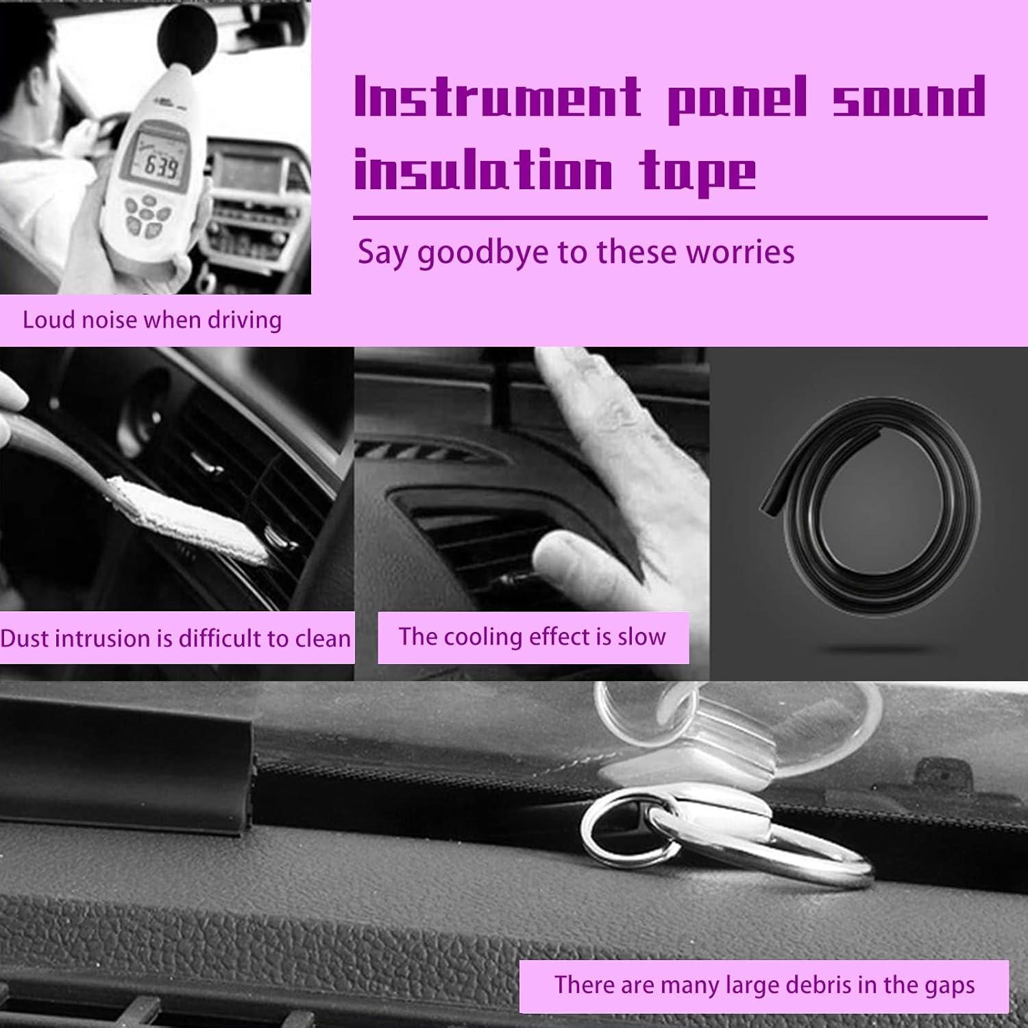 Tira de Sellado de Goma UGSHY 2 Metros para Automóvil Negro