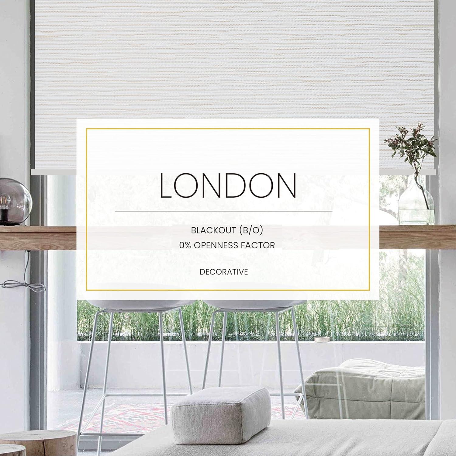 Persianas Motorizadas Jogney Blackout 19 Beige Hampton