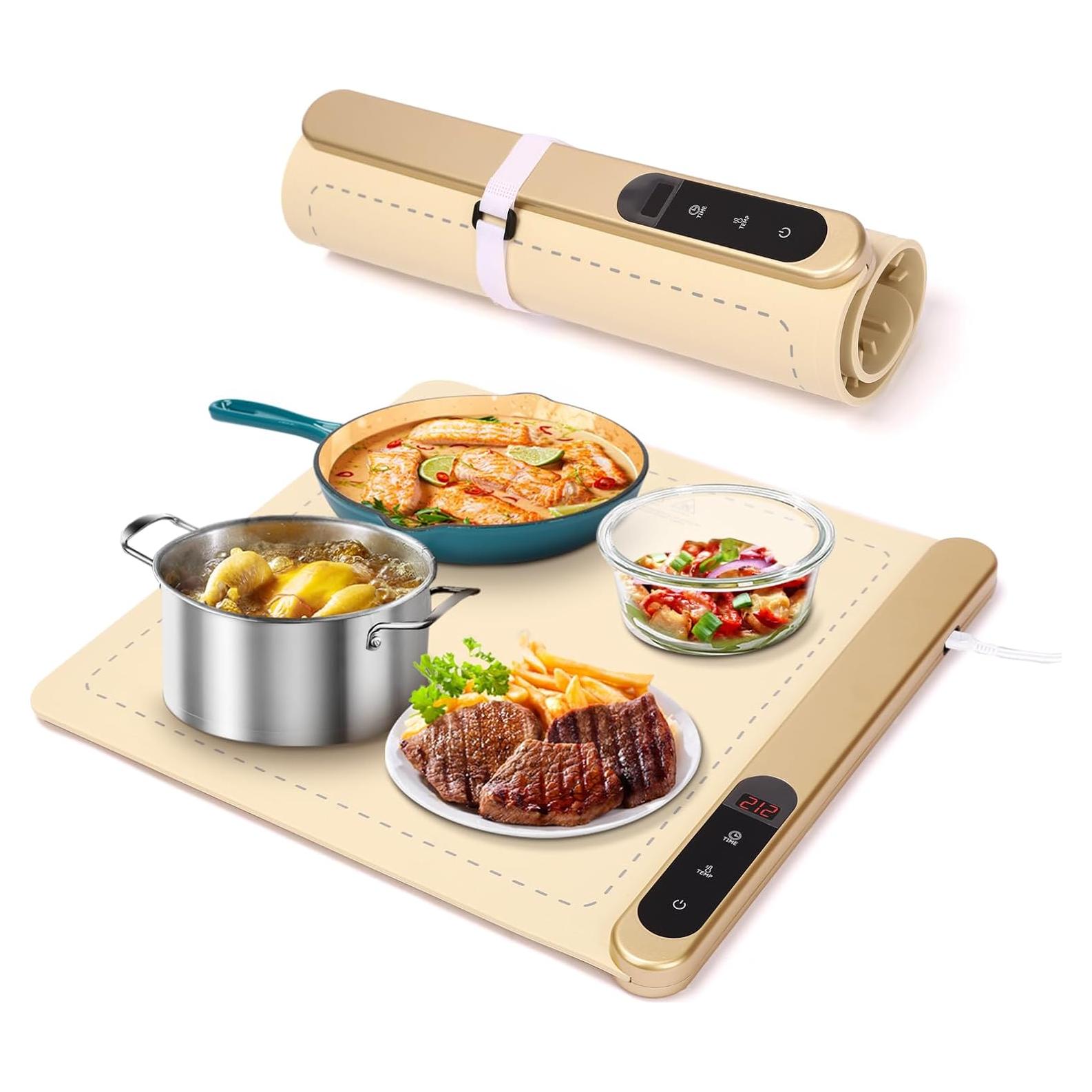 Alfombrilla Calentadora de Comida Eléctrica GRILL FORCE 40x37cm