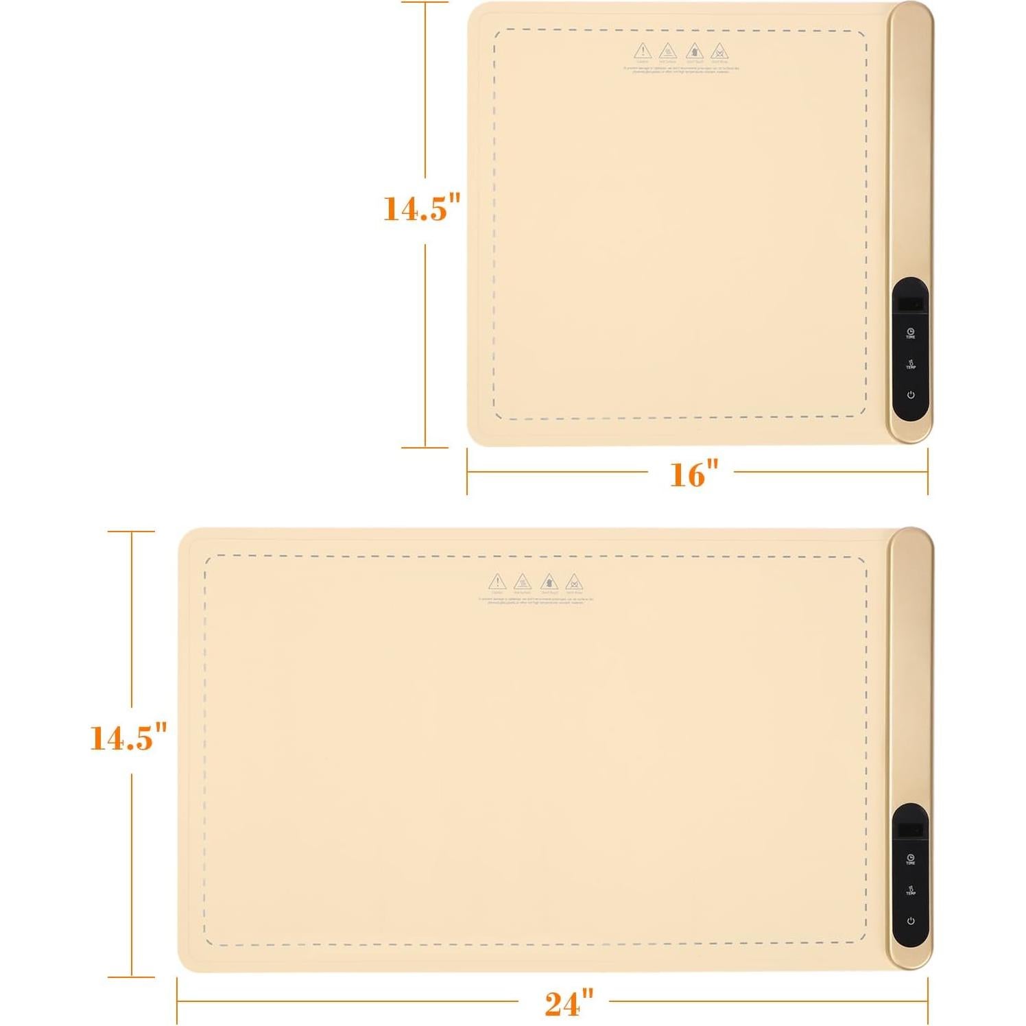 Alfombrilla Calentadora de Comida Eléctrica GRILL FORCE 40x37cm