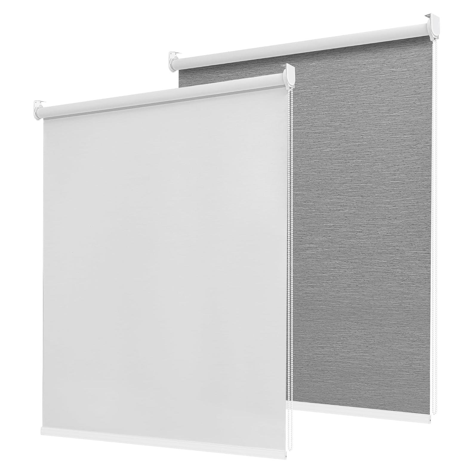 Cortina Roller Blackout Pesalco 50.8x182.88 cm Blanca