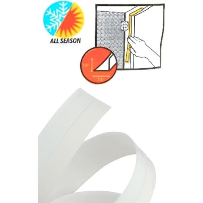 Sello Aislante Autoadhesivo V-Seal New Resources 2.22 cm x 5.18 m
