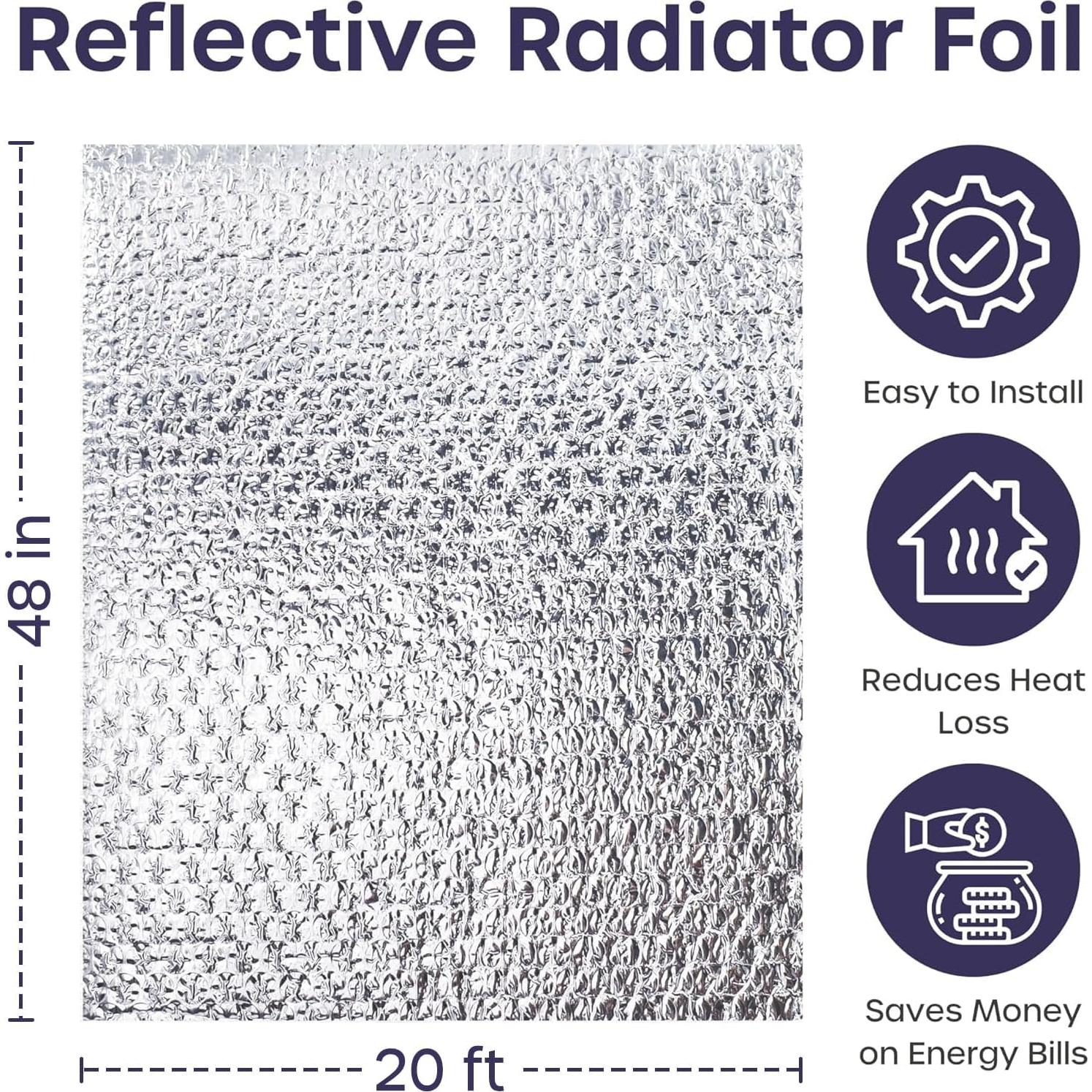Rollos de Aislamiento Reflectante Volila 1.22m x 6.1m Plata