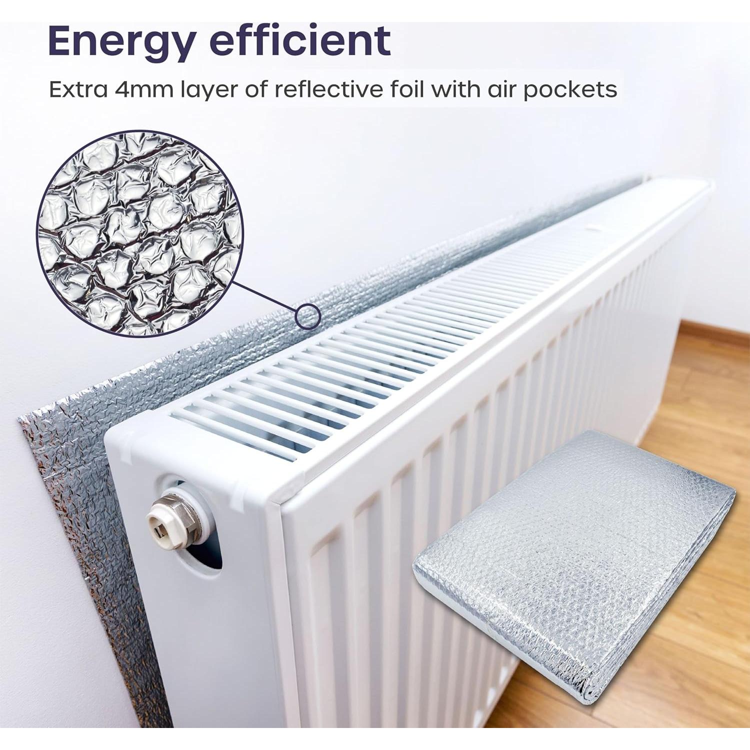 Rollos de Aislamiento Reflectante Volila 1.22m x 6.1m Plata