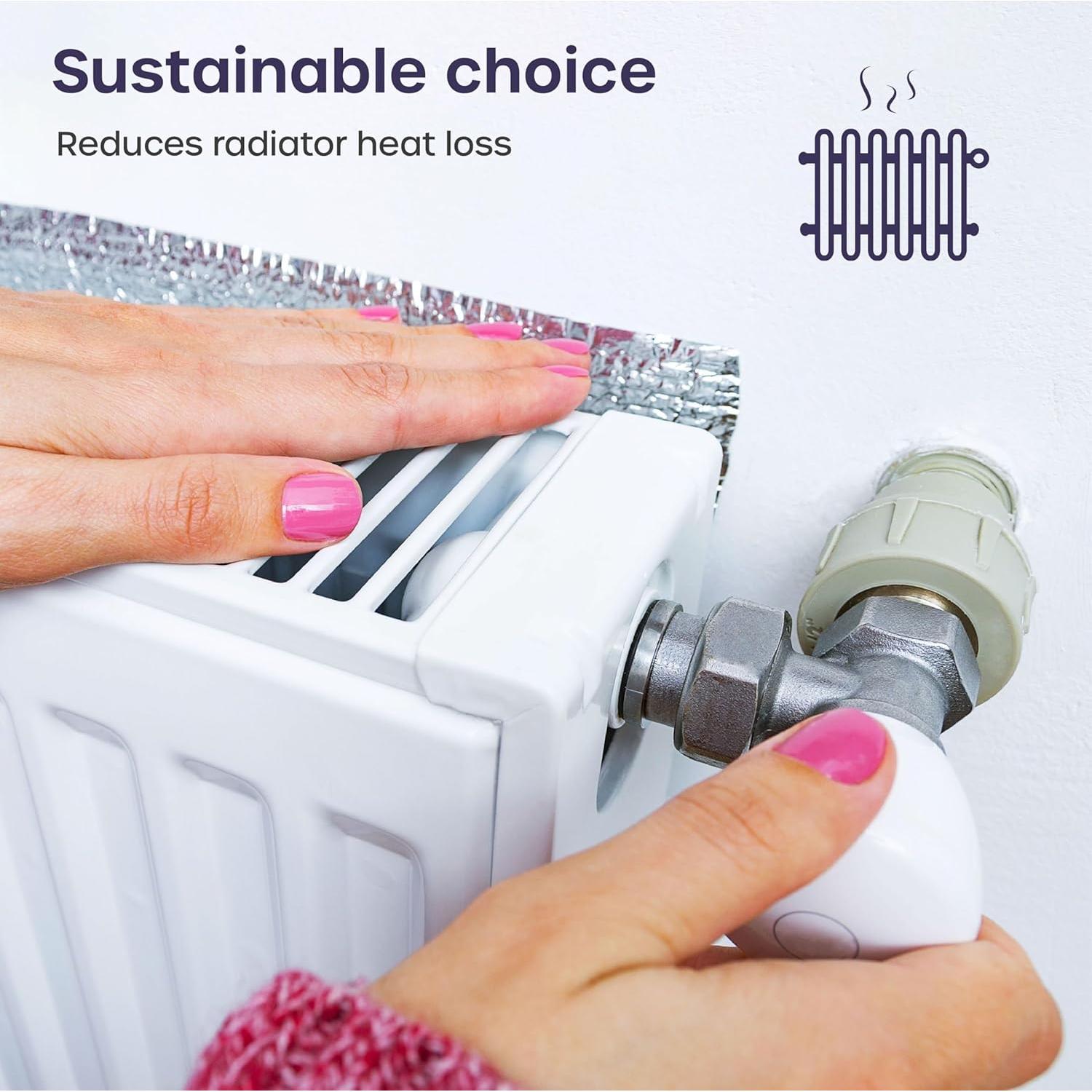 Rollos de Aislamiento Reflectante Volila 1.22m x 6.1m Plata