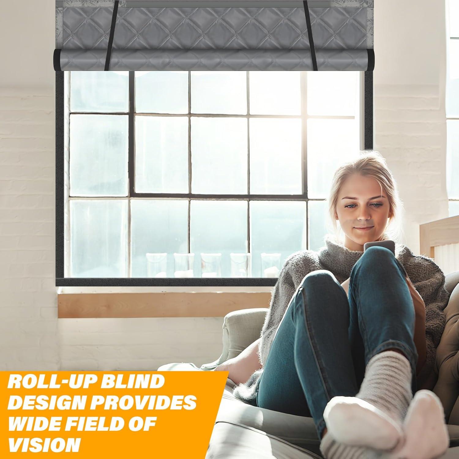 Kit Aislamiento Térmico Ventanas 160x160 cm Beeveer Algodón