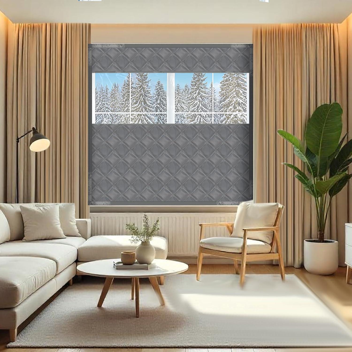 Kit Aislamiento Térmico Ventanas 160x160 cm Beeveer Algodón