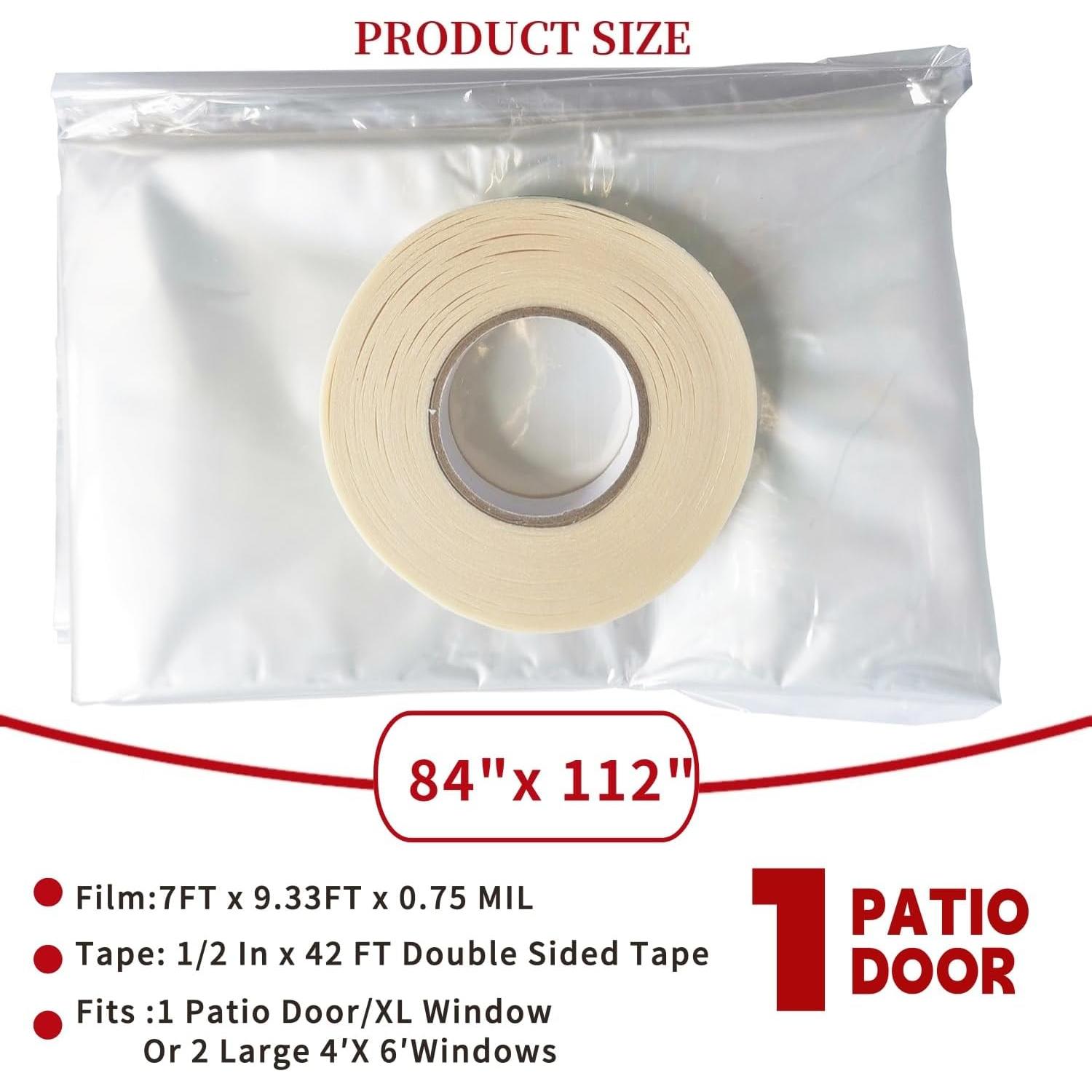 Kit Aislamiento Ventana Retráctil FonsBleaudy 213x284 cm Claro