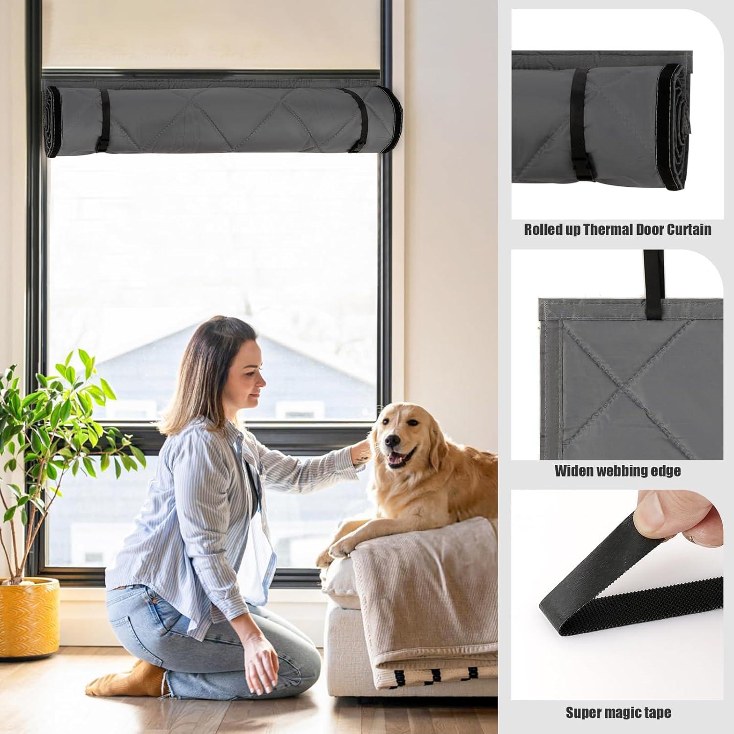 Cubierta Aislante de Ventana Oxford 99x160cm Gris Térmica