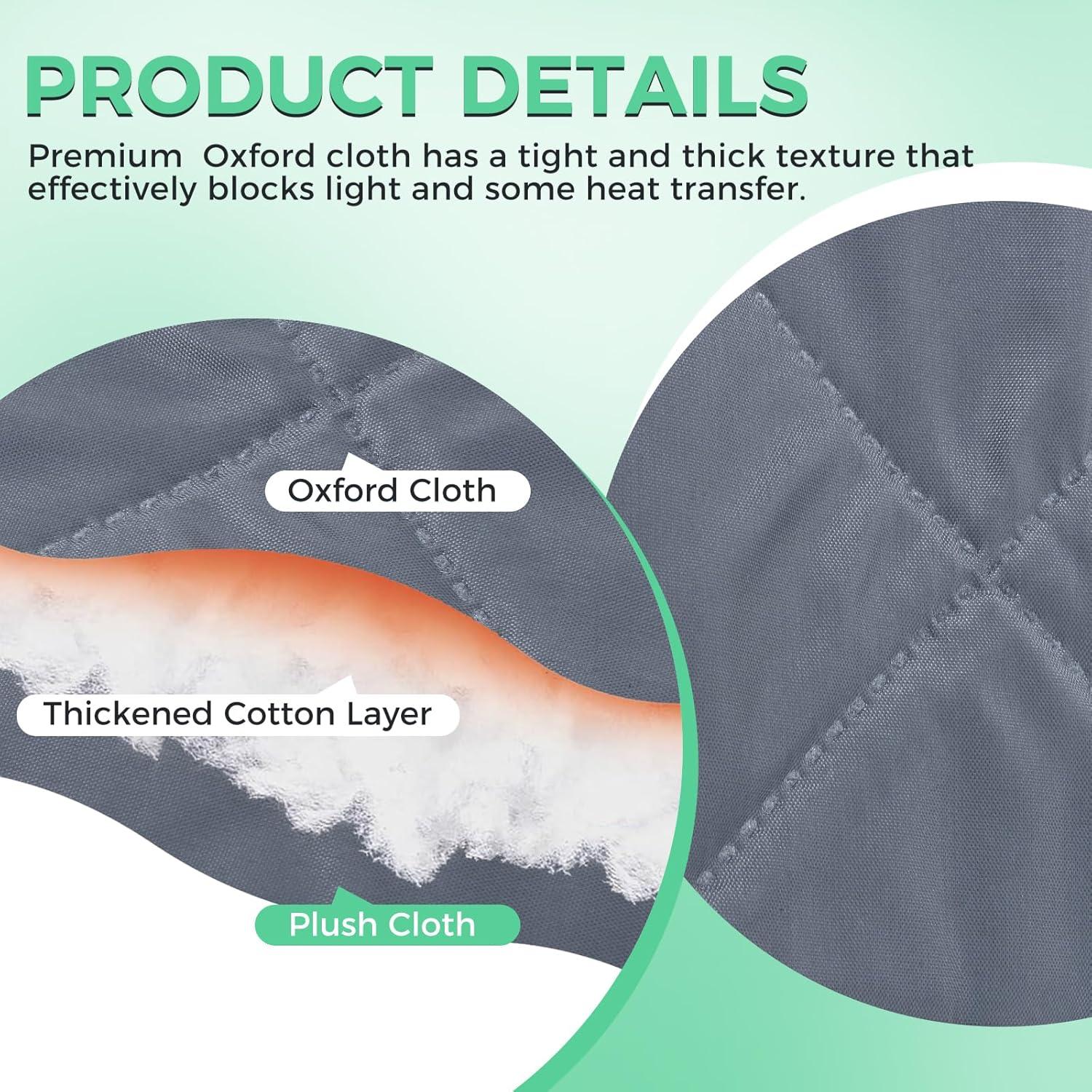 Kit Aislamiento Ventanas ETERMETA 76.2x142.2cm Algodón Grueso