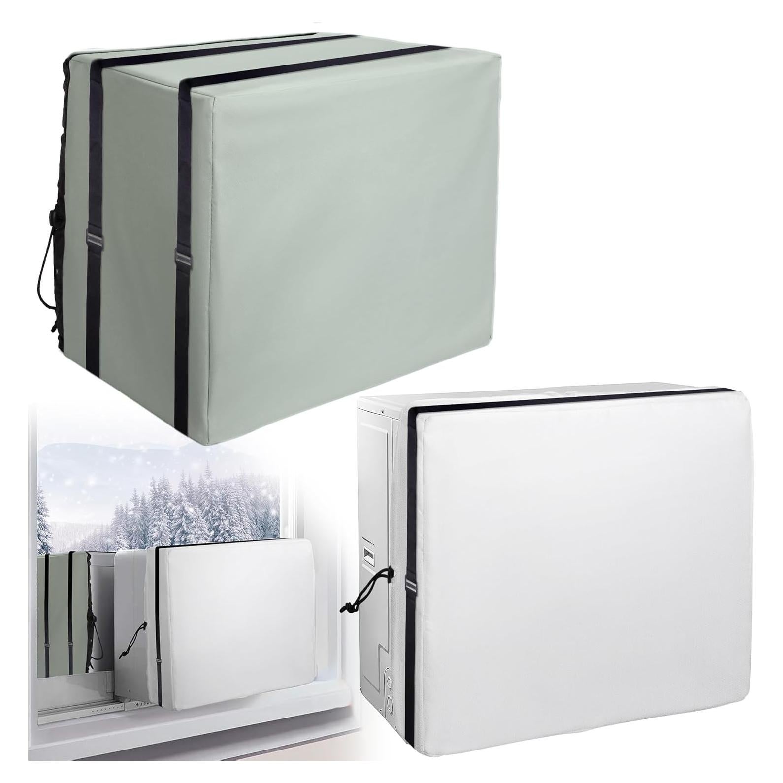 Juego de 2 fundas para aire acondicionado Nkiy Quen - Aislamiento invierno