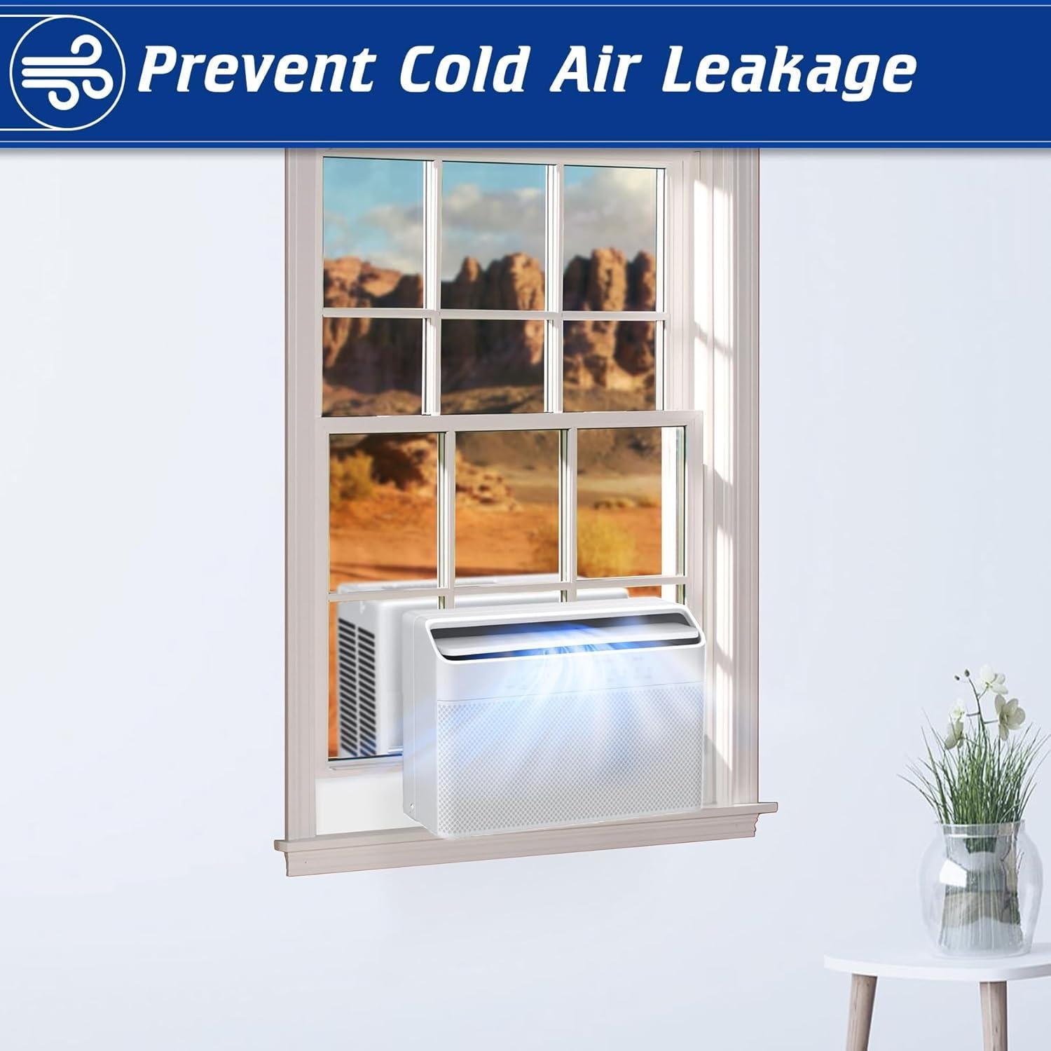 Bloque de Espuma Aislante para Aire Acondicionado U - 2 Piezas