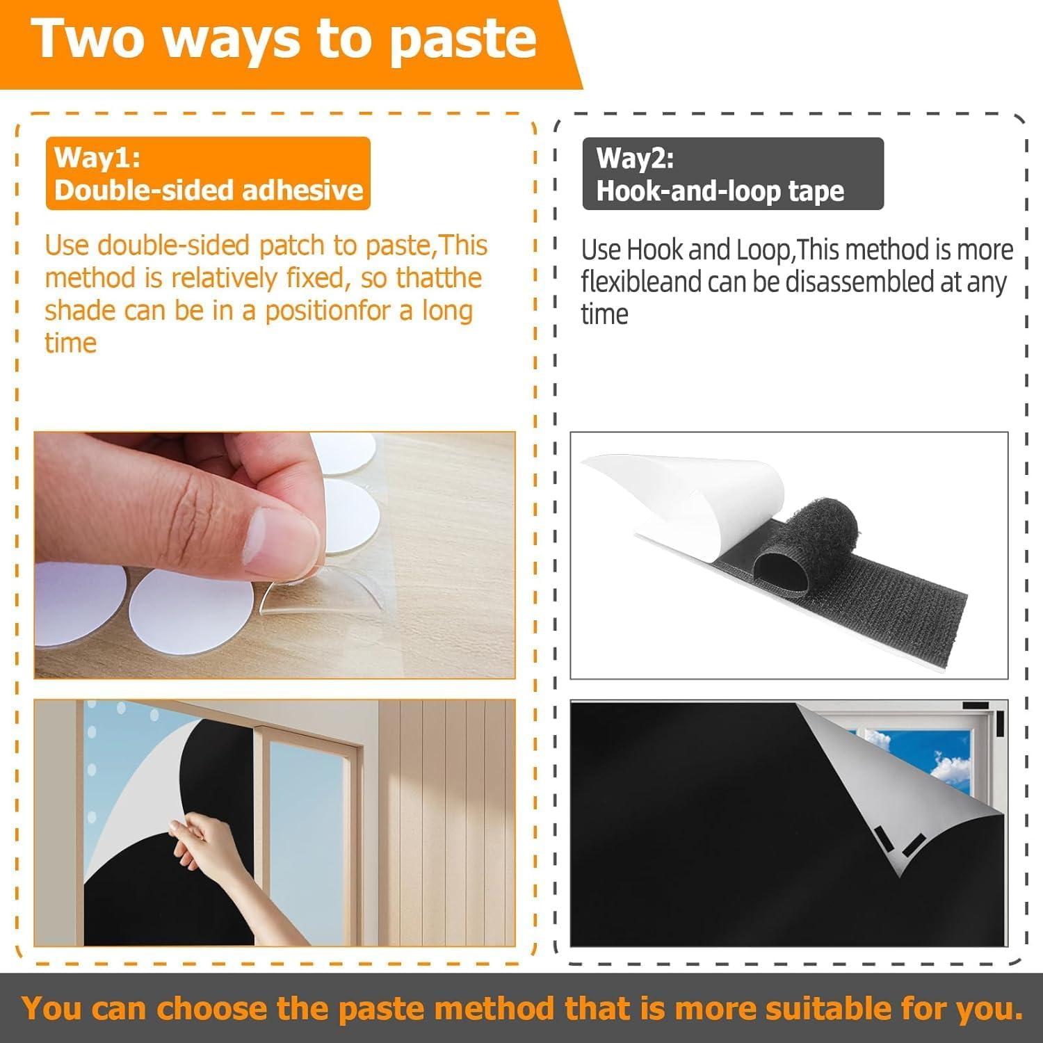 Cortinas Opacas Bszatan 350x145 cm Sin Taladro 420D