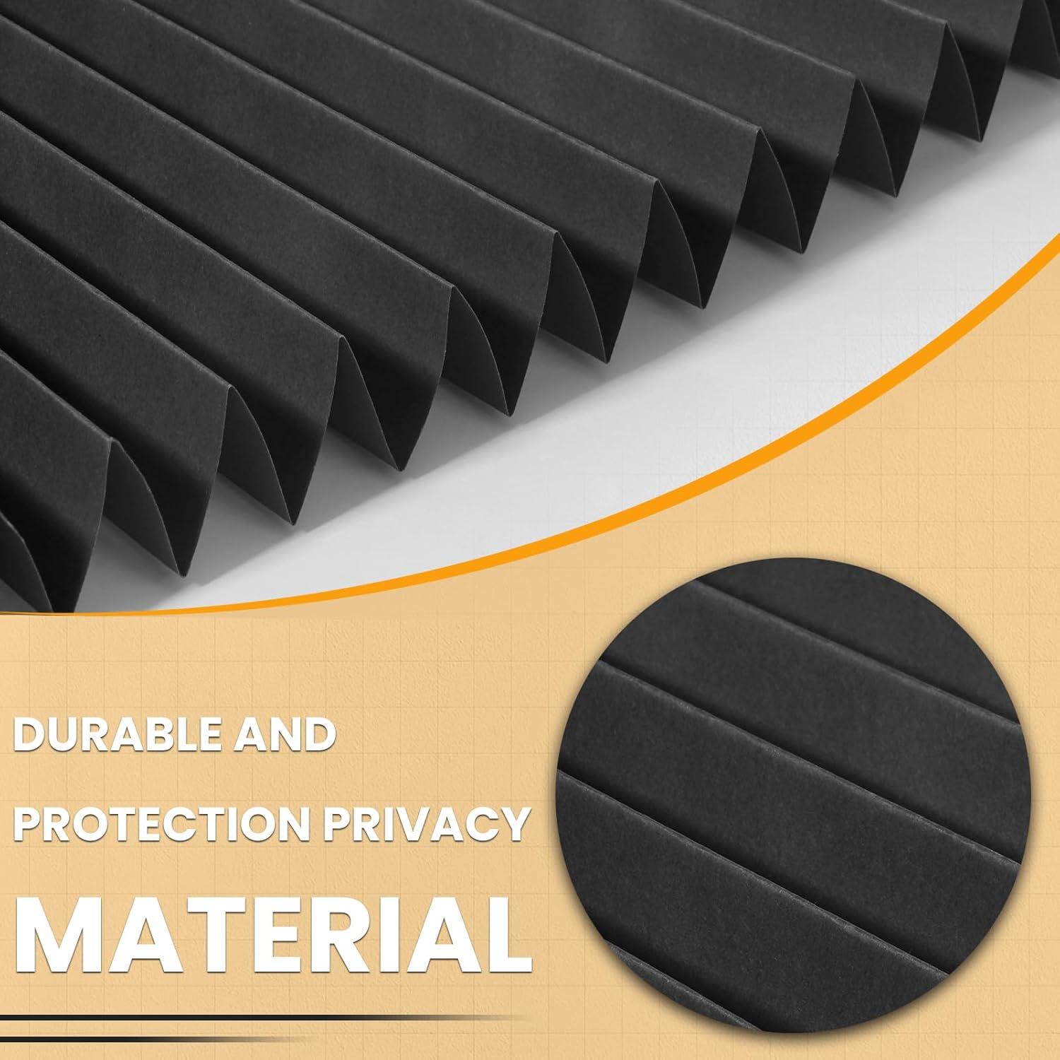 Cortinas Blackout 6 Paquetes Touri 91.44x182.88cm Negro