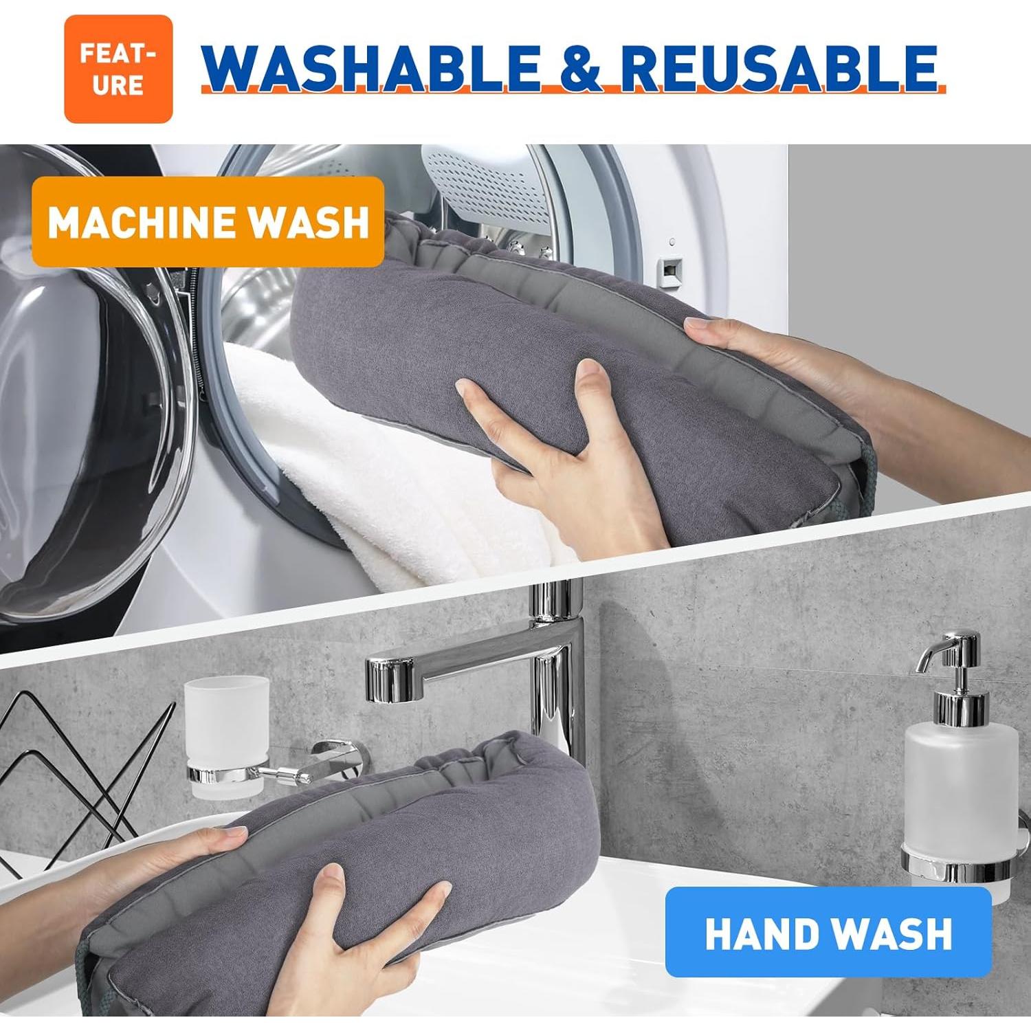 Detenedor de Corrientes de Aire MAGZO 91.44 cm Gris 2 Piezas