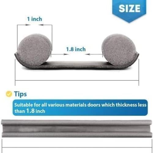 Bloqueador de Corrientes de Aire SYIPO 94 cm Ajustable Lavable