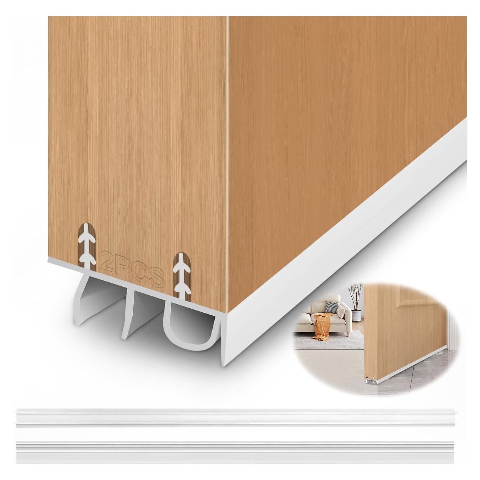 Tapón Aislante para Puerta YYGCL 99 cm Blanco PVC