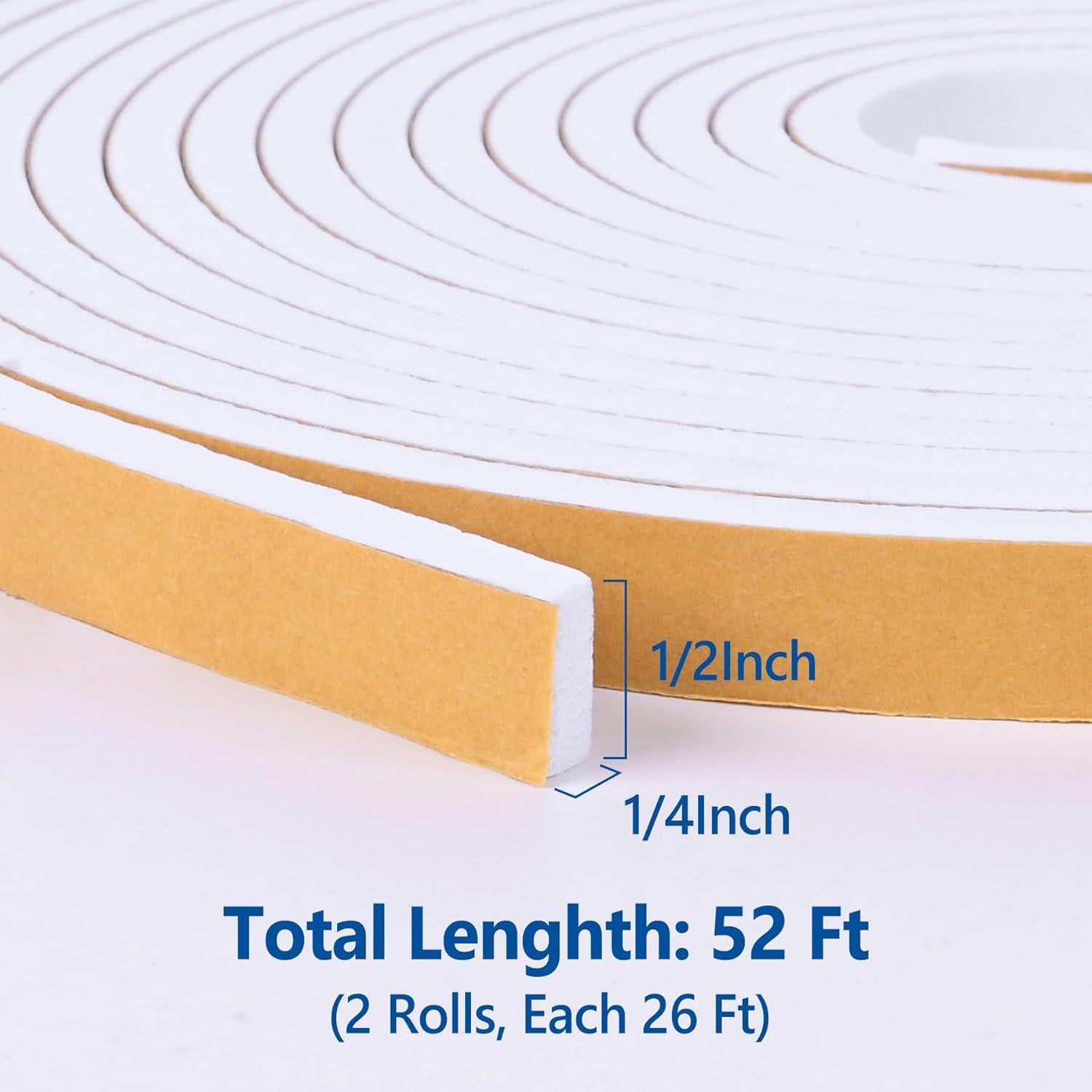 Cinta de Espuma Autoadhesiva Kikerike 1.27cm x 0.64cm x 15.24m