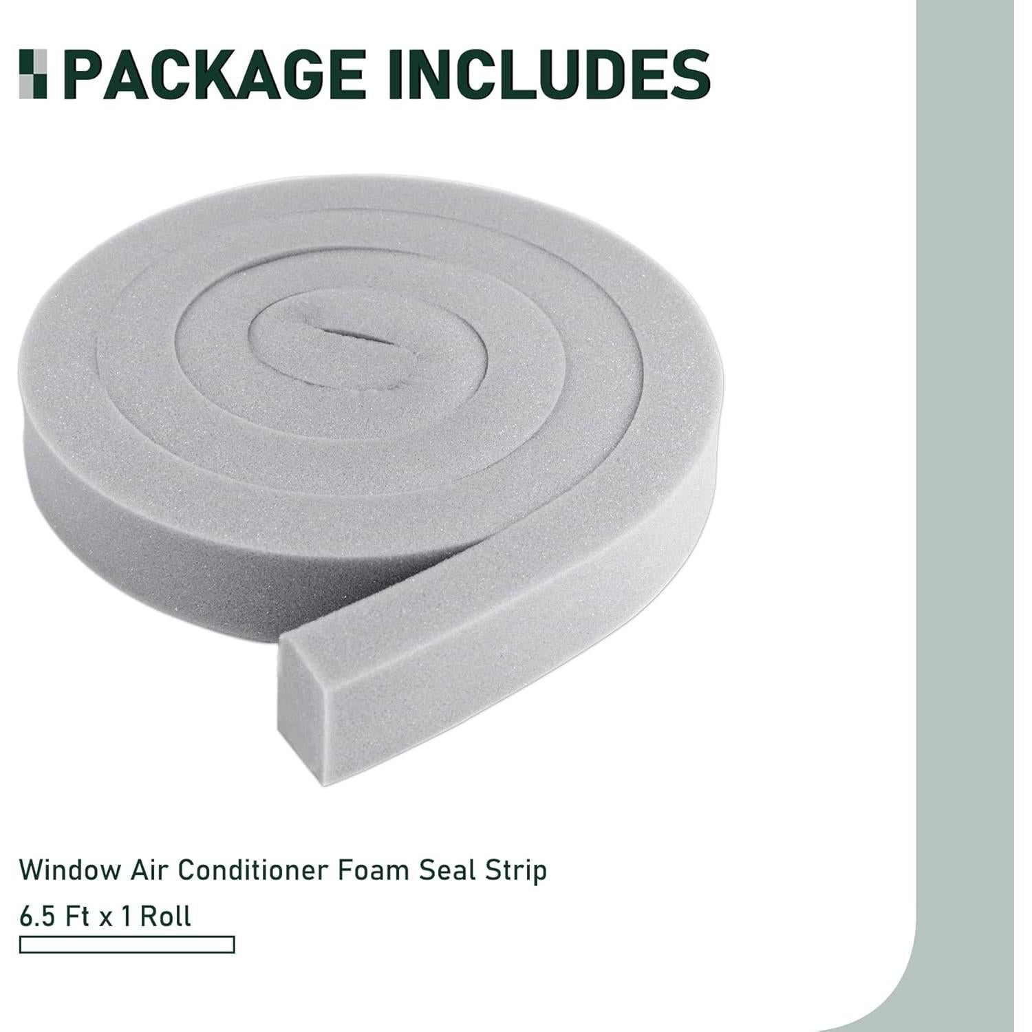 Tira de Espuma Aislante Flehomo 1.98m para Aire Acondicionado