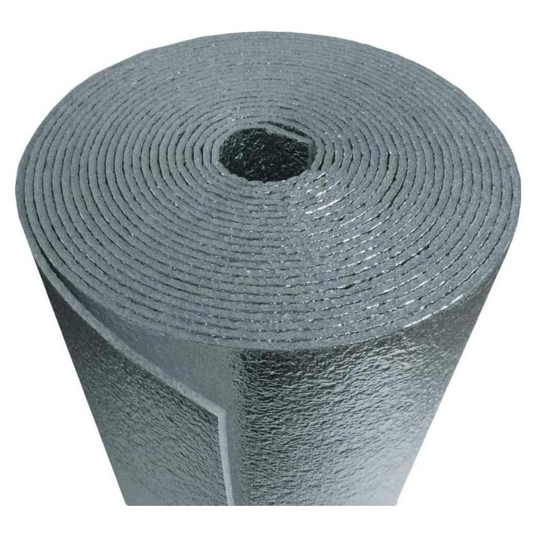 Aislamiento Reflectante Ducto HVAC R-8 Espuma Doble Cara 0.3x3.05m