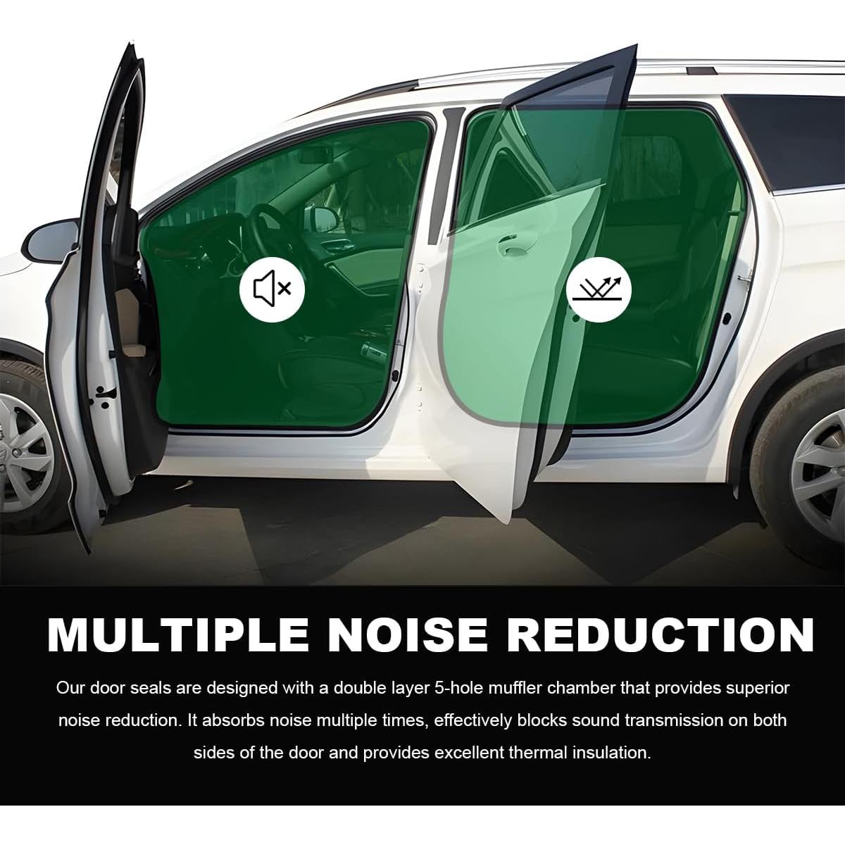 Tira de Sello de Goma DXNQ 21m Doble Capa 5-Hoyos Autoadhesiva