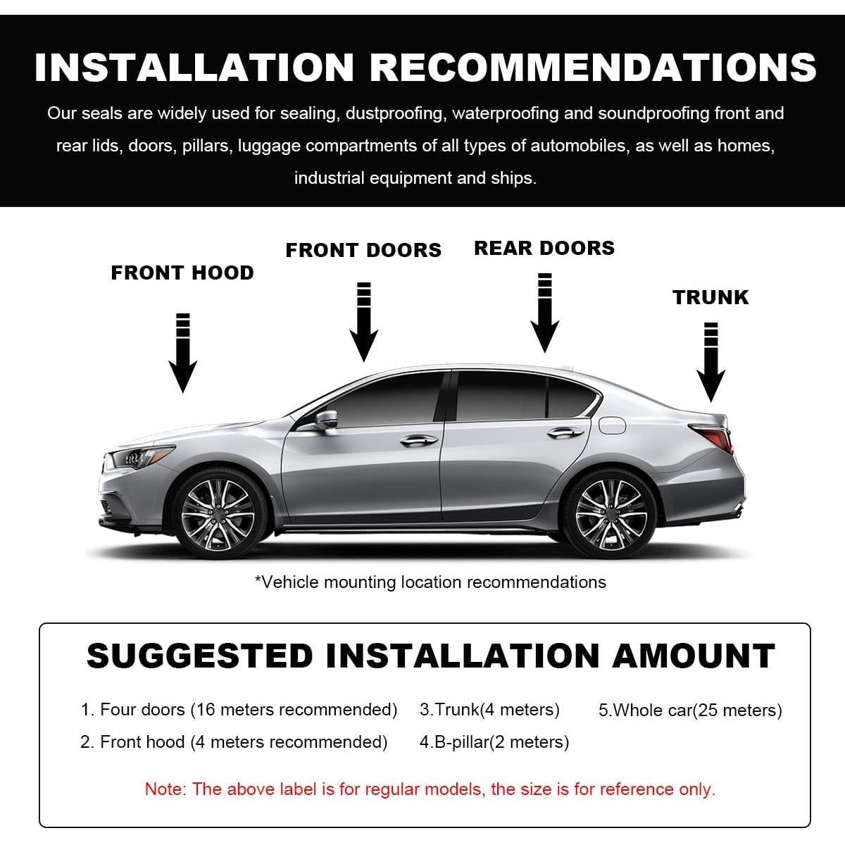 Tira de Sello de Goma DXNQ 21m Doble Capa 5-Hoyos Autoadhesiva