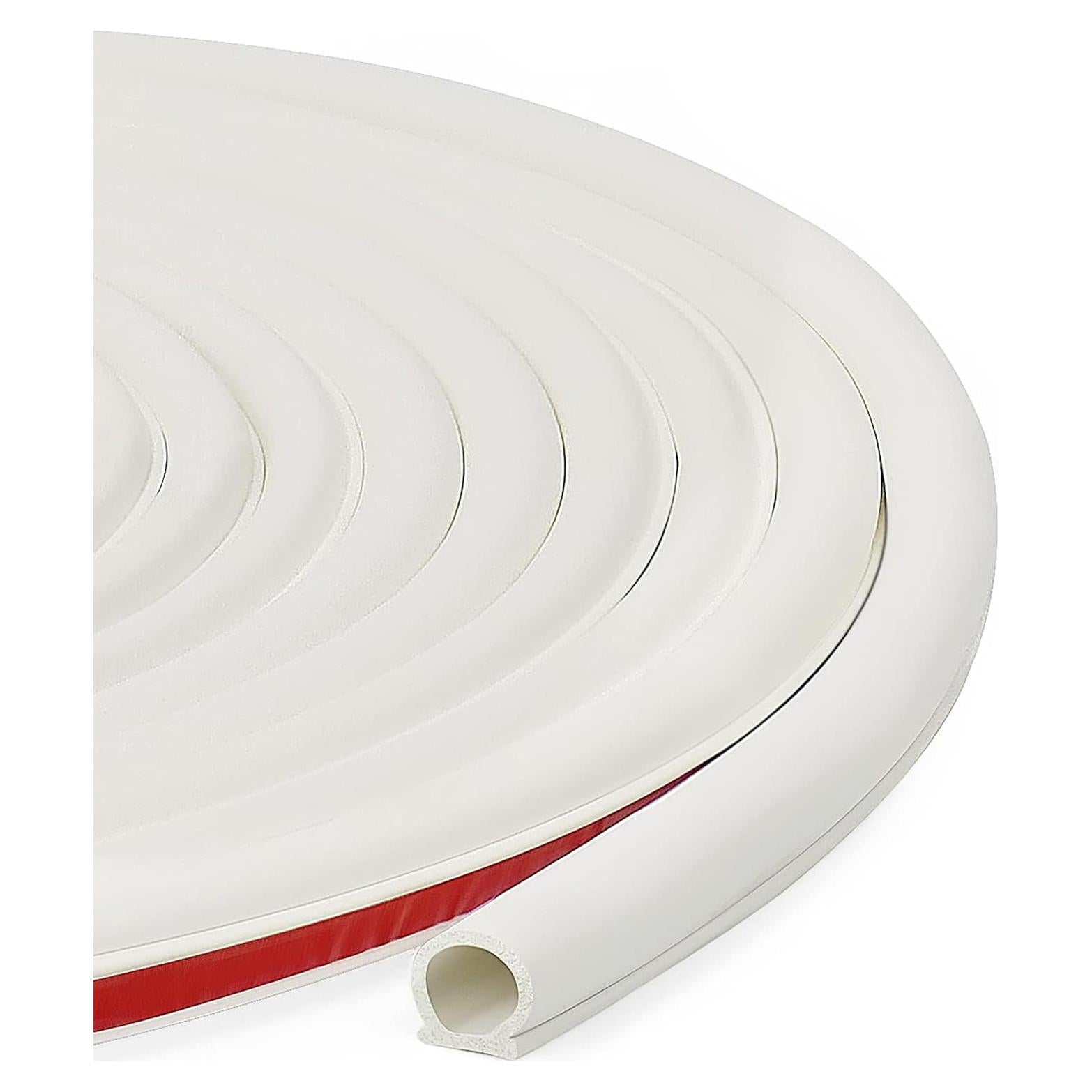 Tira de Sellado Automotriz SCUARI 10m EPDM Blanco Aislamiento