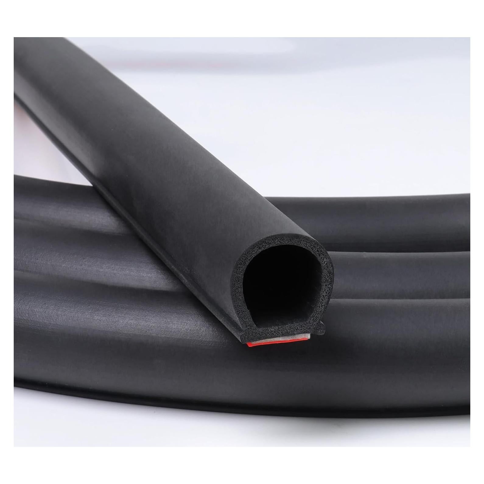 Burlete en forma de D GoldWheel 8FT Goma Autoadhesiva