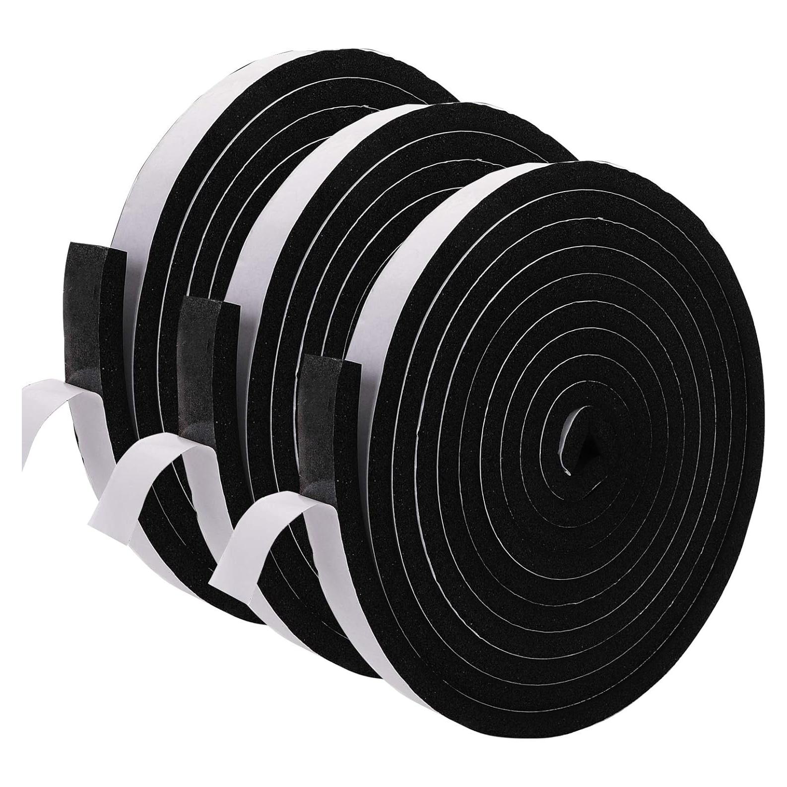 Cinta de Aislamiento de Espuma Jucoan 15m 2.54cm x 1.27cm