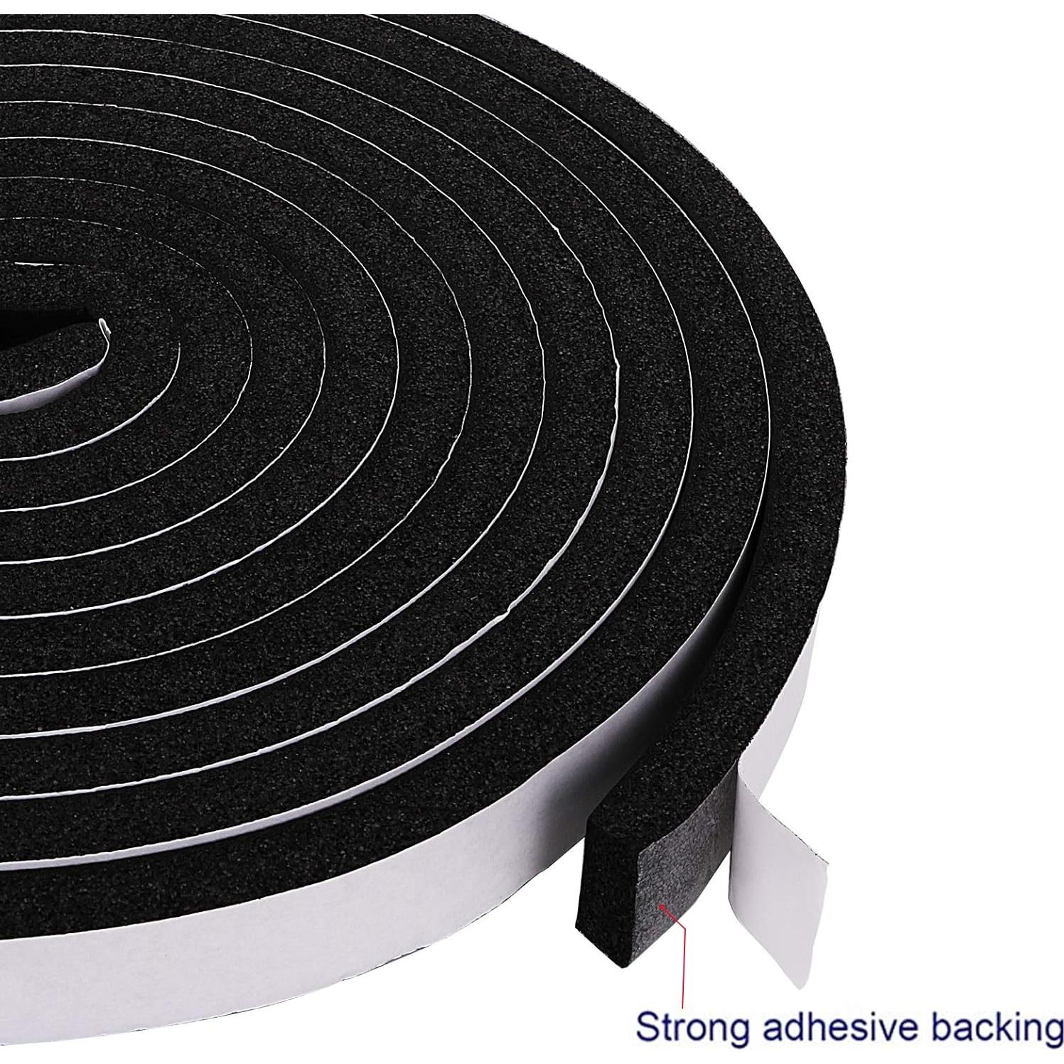 Cinta de Aislamiento de Espuma Jucoan 15m 2.54cm x 1.27cm