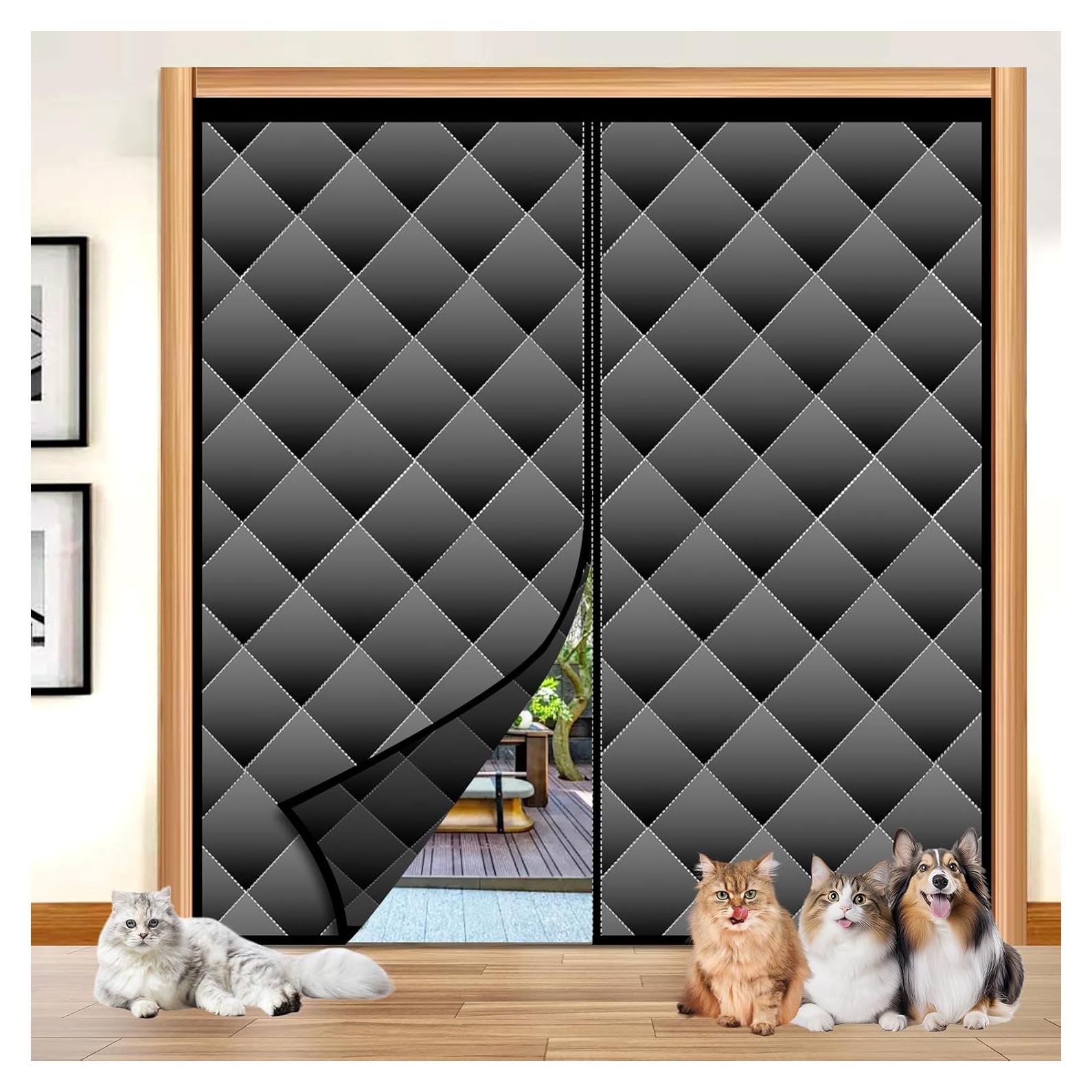 Pantalla de Puerta Aislante Térmica Zypeey 72x80 cm Magnética