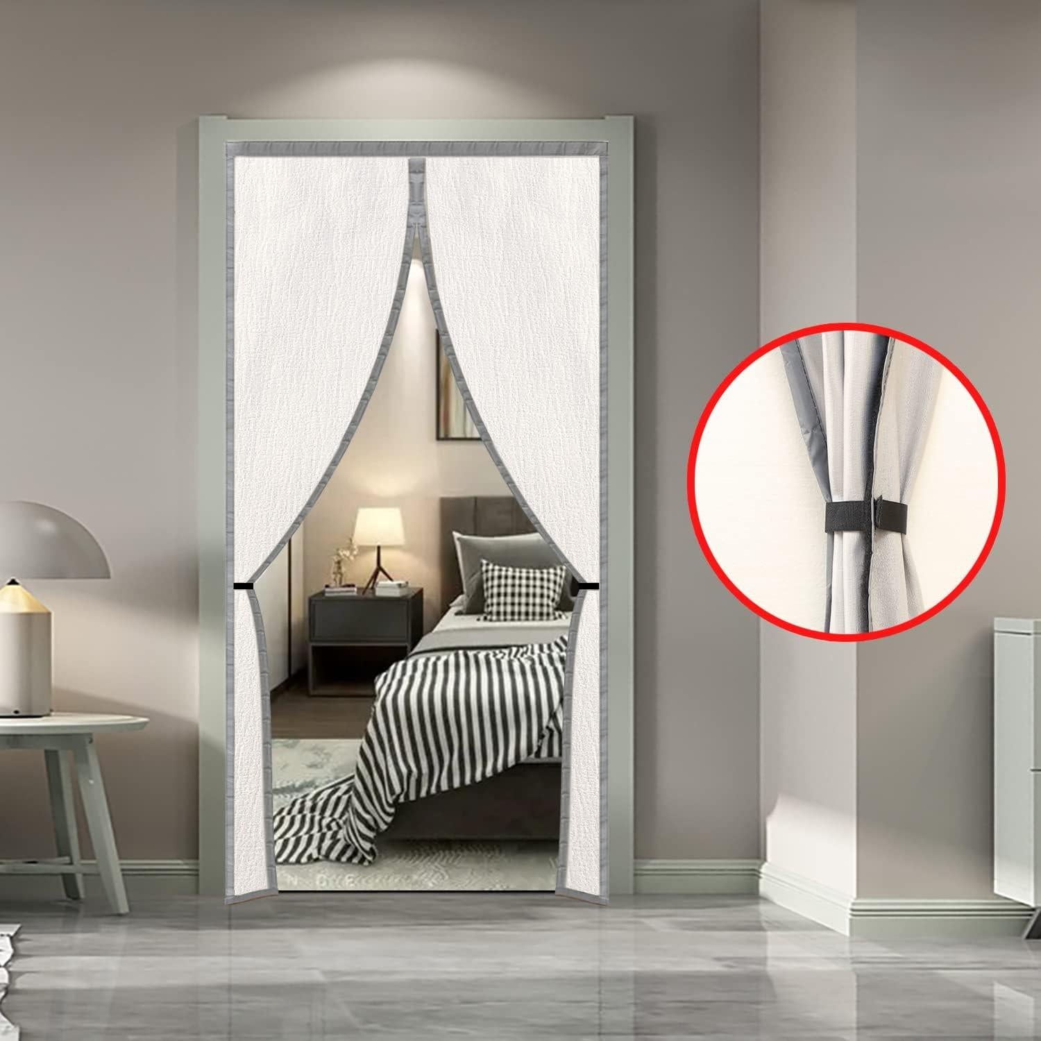 Cortina de Puerta Aislada Magnética Veanusiver 95.2x210.8cm