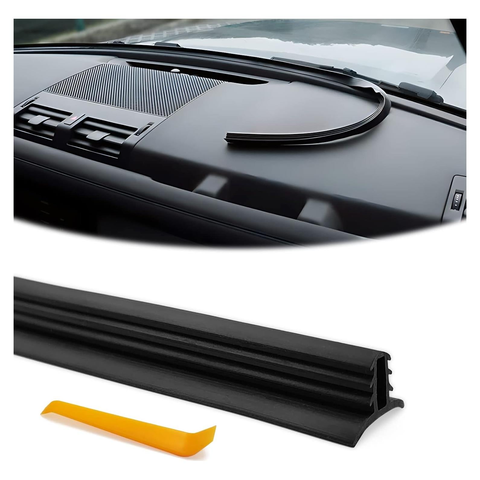 Tira de Sellado Universal KEVWR 1.6m Goma para Coche