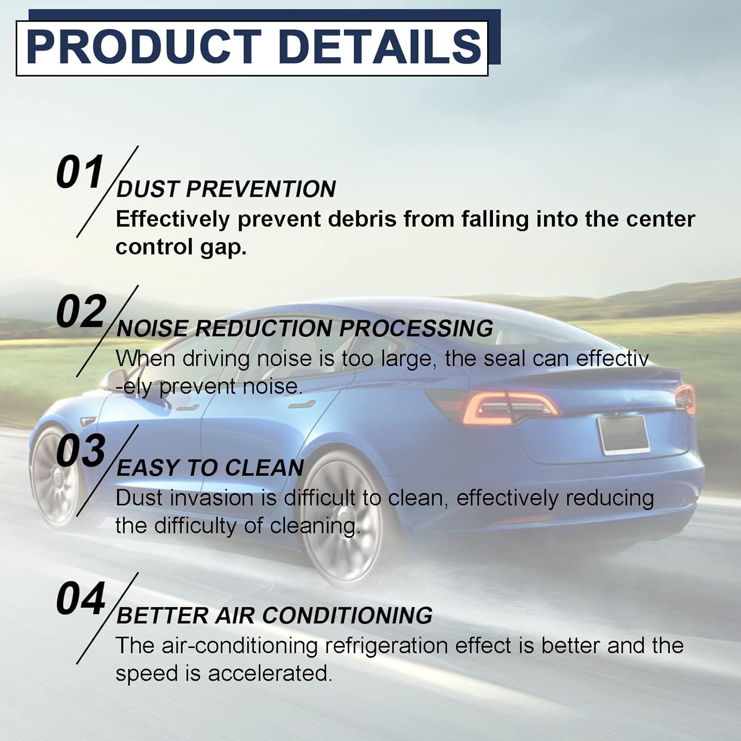 Tira de Sellado Universal KEVWR 1.6m Goma para Coche