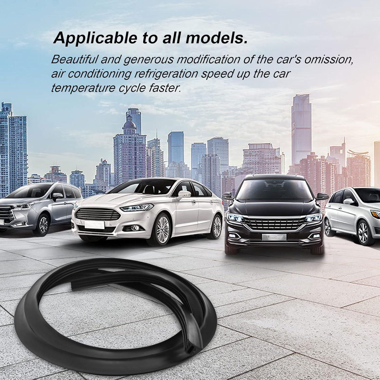 Tira de Sellado Universal KEVWR 1.6m Goma para Coche