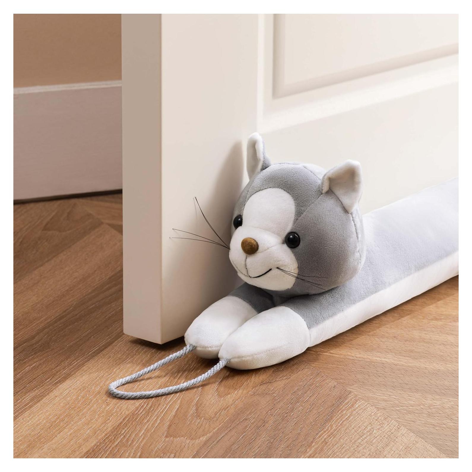 Tapón de Corrientes Sunolga Gato Gris 96.52 cm Bloqueador