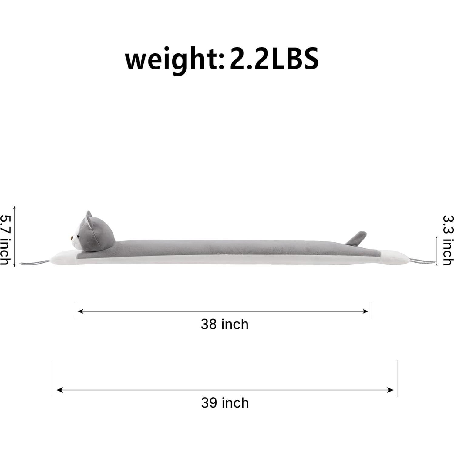 Tapón de Corrientes Sunolga Gato Gris 96.52 cm Bloqueador