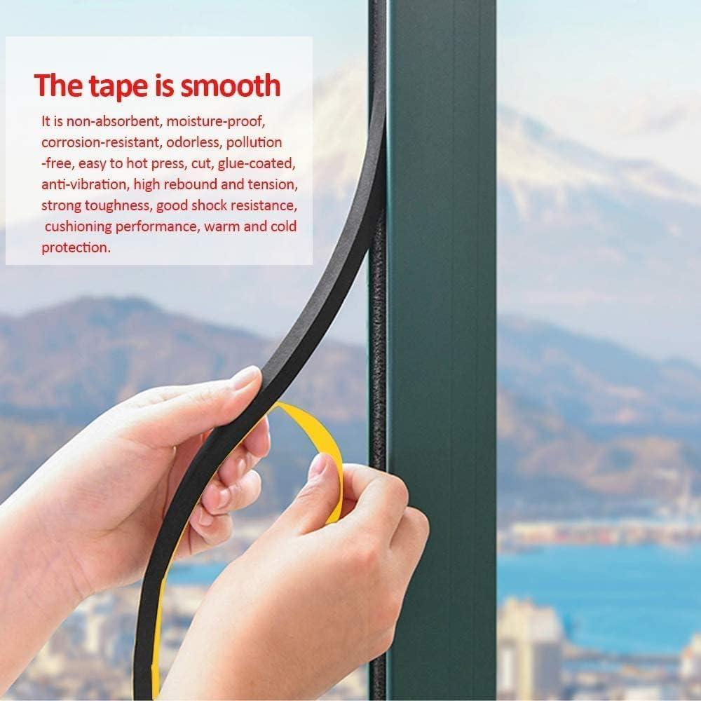 Tira de sellado GUKOY con espuma aislante 1.27 cm x 1.27 cm x 3.96 m