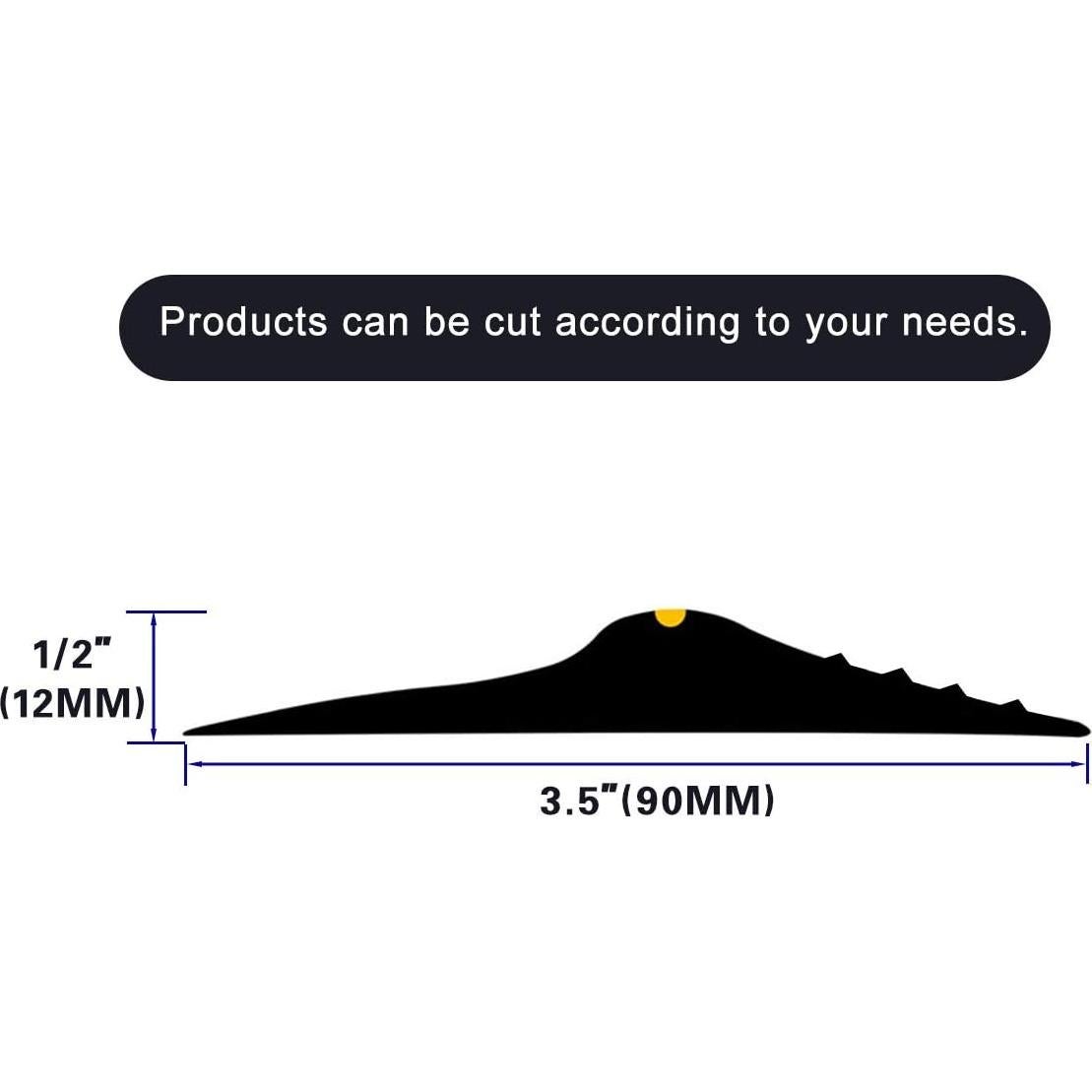 Tira de Umbral de Goma ToLanbbt 3m para Puerta de Garaje