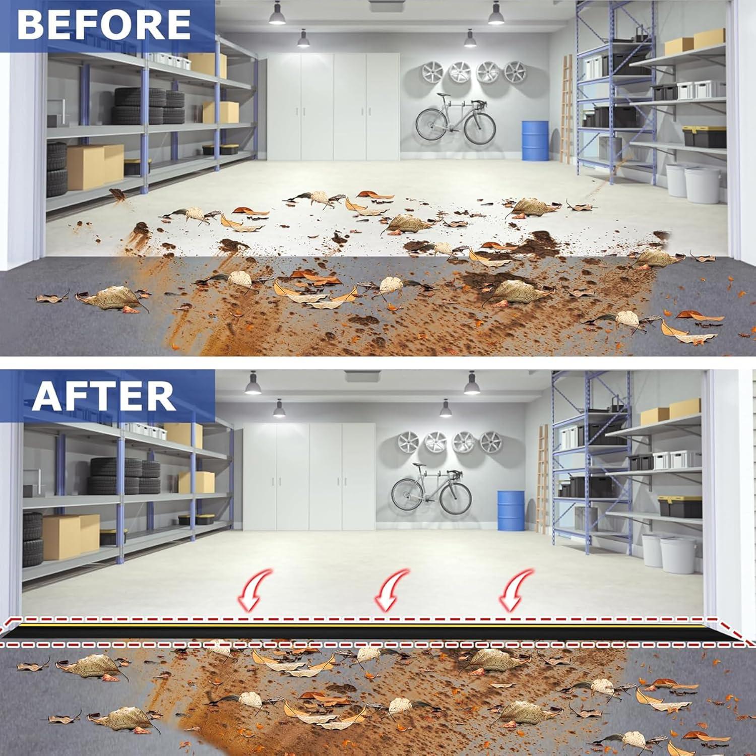 Tira de Umbral de Goma ToLanbbt 3m para Puerta de Garaje