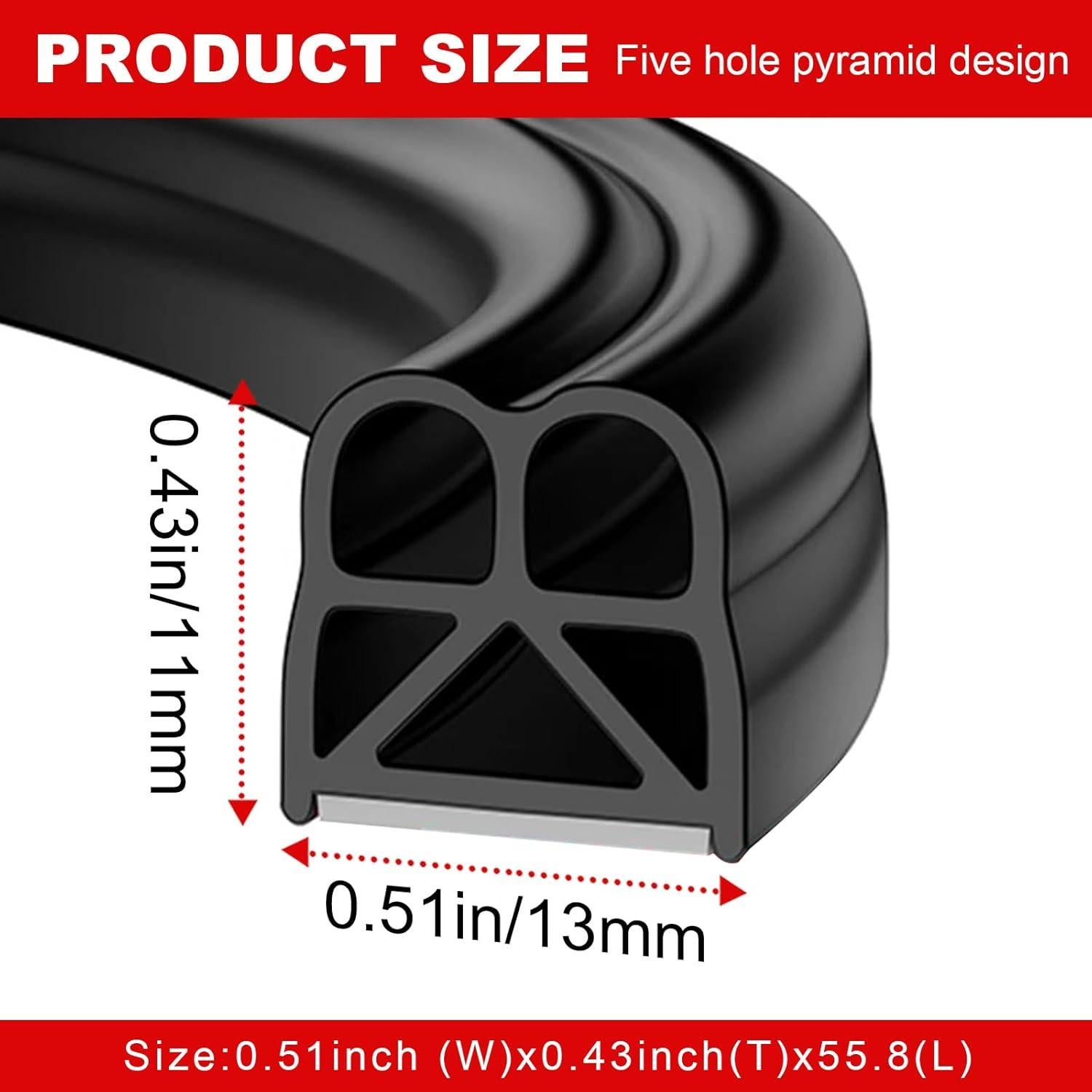 Tira de Sello para Puerta de Auto 17.0M Storystore Goma