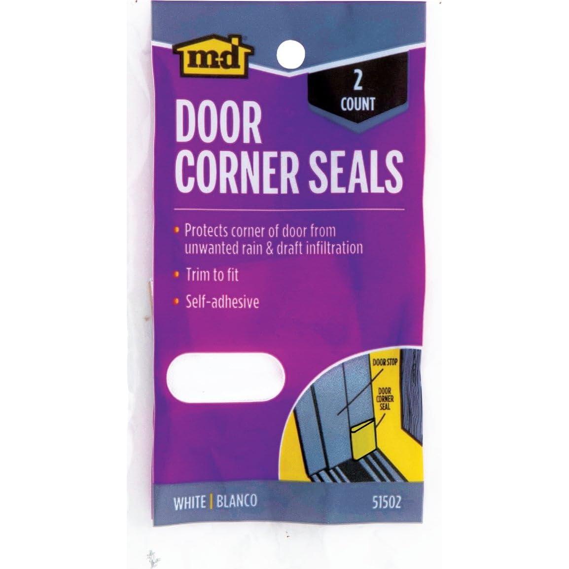 Sello de Esquina de Puerta M-D Building Products Blanco